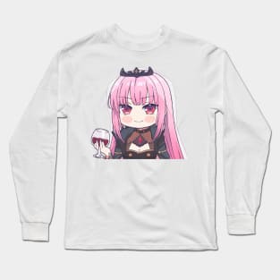 Mori Calliope Chibi Long Sleeve T-Shirt